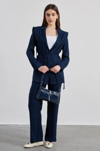 Hooopstore - Aller Detaylı Koyu Lacivert Ceket (1) Hooopstore - Aller Detaylı Koyu Lacivert Ceket (1)