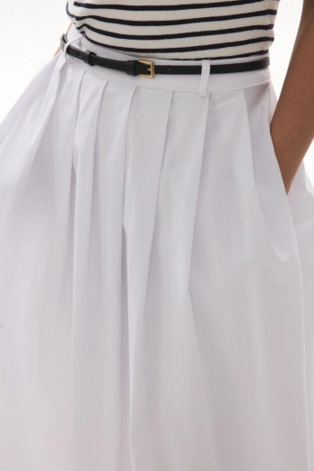 Hooopstore - Antik Gold Tokalı Siyah İnce Kemer (1)