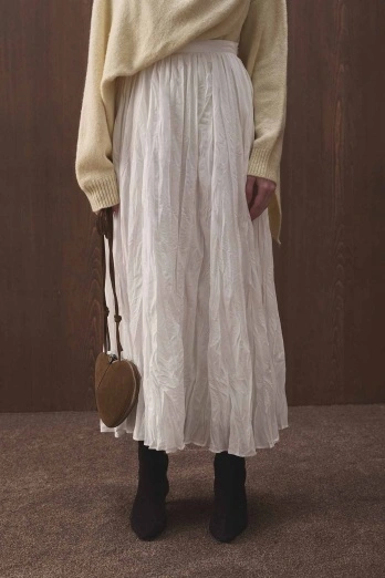 Hooopstore - Boho Crash Beyaz Etek (1)