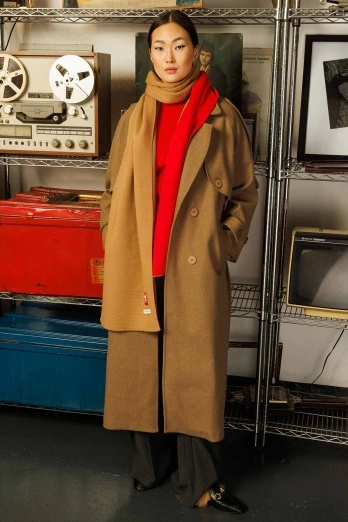 Hooopstore - Çift Yönlü Atkı - Kırmızı (1)