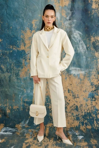 Hooopstore - Double Krem Pantolon (1)