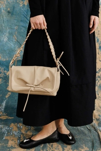 Hooopstore - Fiyonk Bağlamalı Vizon Çanta (1) Hooopstore - Fiyonk Bağlamalı Vizon Çanta (1)