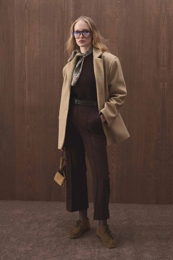 Hooopstore - Flare Kahve Pantolon (1)