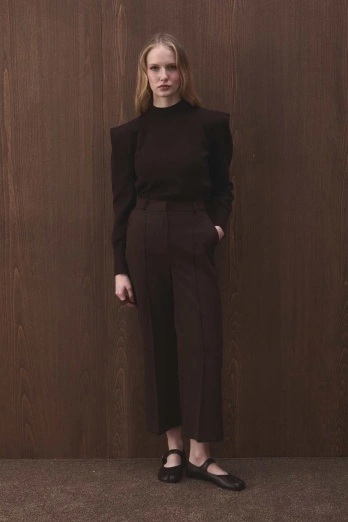 Hooopstore - Flare Kahve Pantolon