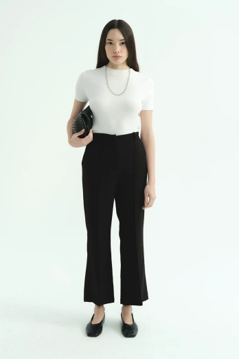 Hooopstore - Flare Siyah Pantolon