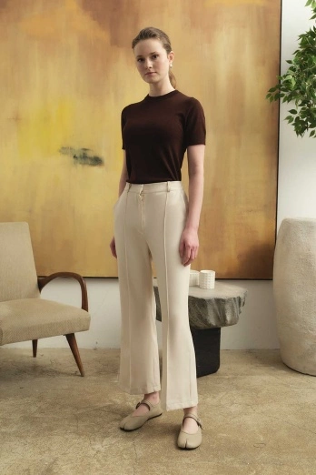 Hooopstore - Flare Taş Pantolon