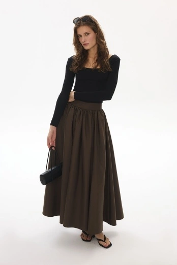 Hooopstore - Flera Balon Haki Etek Hooopstore - Flera Balon Haki Etek