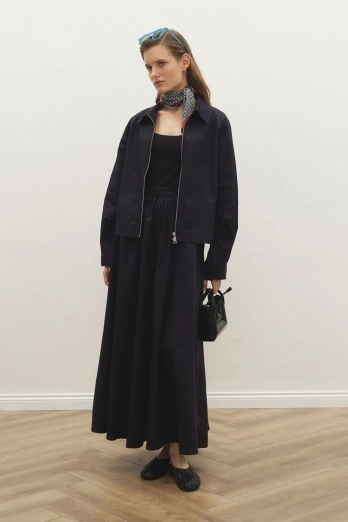 Hooopstore - Gabardin Lacivert Ceket Etek Takım Hooopstore - Gabardin Lacivert Ceket Etek Takım