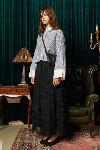 Hooopstore - Morin Metal Aksesuarlı Siyah Çanta (1)