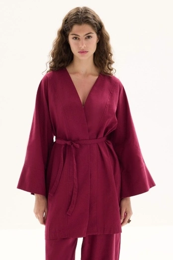 Hooopstore - Naturel Bordo Kimono
