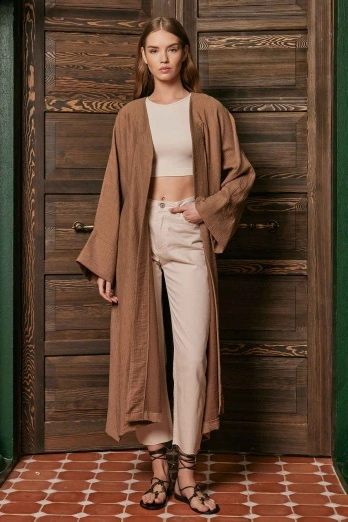 Hooopstore - Premium Flare Krem Jean