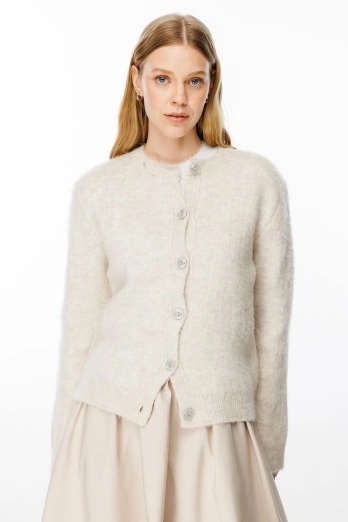 Hooopstore - Premium Tüy Dokulu Taş Hırka (1)