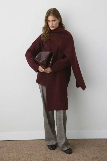 Hooopstore - Premium Yumuşak Dokulu Burganya Kazak