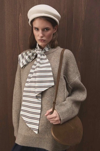 Hooopstore - Premium Yumuşak Dokulu Vizon Kazak