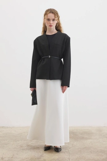 Hooopstore - Scuba Ekru Etek (1)