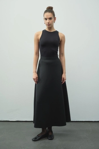 Hooopstore - Scuba Siyah Etek