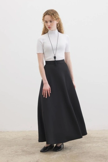 Hooopstore - Scuba Siyah Etek (1)