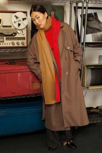 Hooopstore - Trençkot Kaban - Kahve