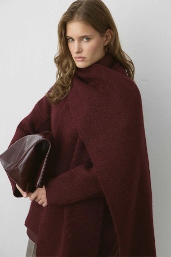 Hooopstore - Yumuşak Dokulu Burganya Atkı