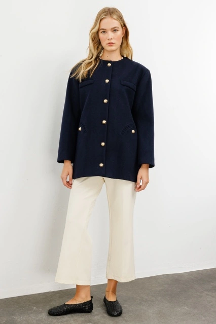 Double Krem Pantolon