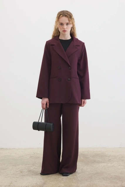 Kruvaze Burganya Ceket