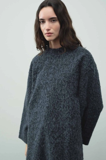 Melanj Dokulu Lacivert Kazak