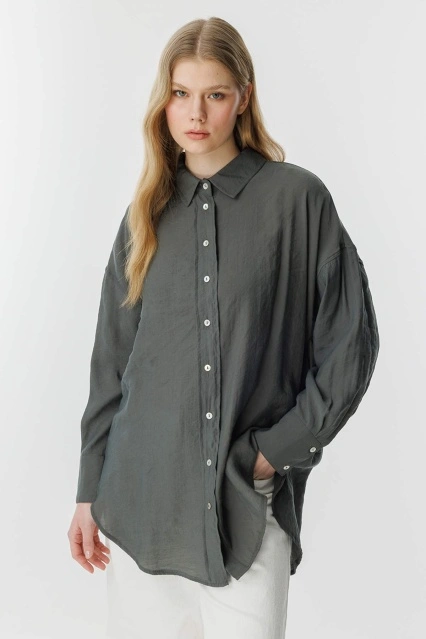 Modal Haki Gömlek