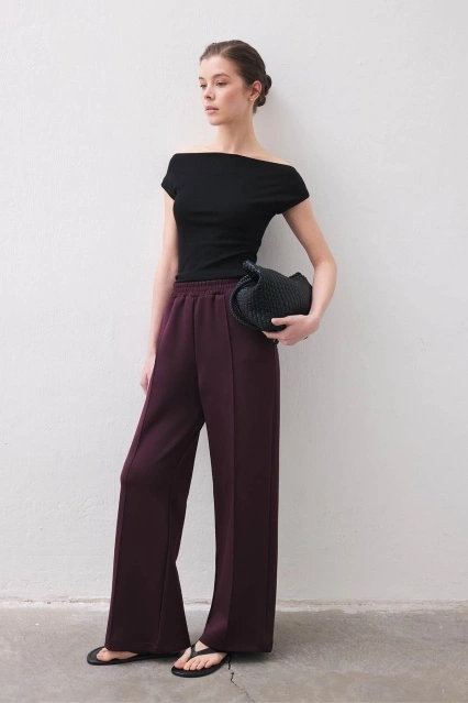 Nervürlü Scuba Burganya Pantolon