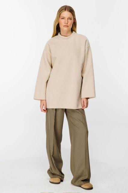 Pamuk Dokulu Bej Kazak