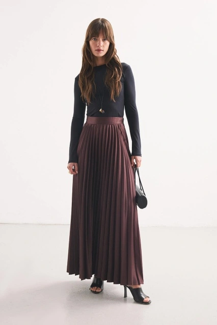 Pilisoley Saten Burganya Etek