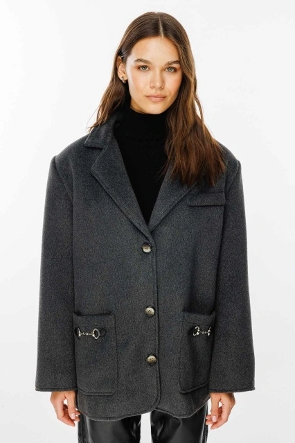 Premium Kasha Antrasit Blazer Premium Kasha Antrasit Blazer