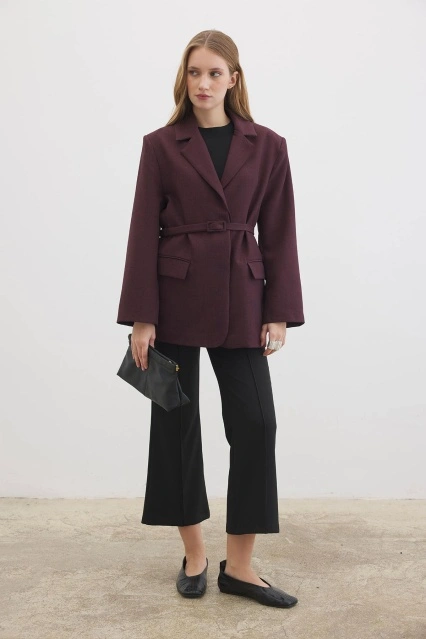 Premium Kemer Tokalı Burganya Ceket