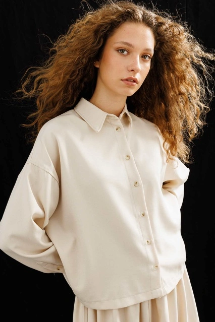 Premium Kısa Taş Gömlek