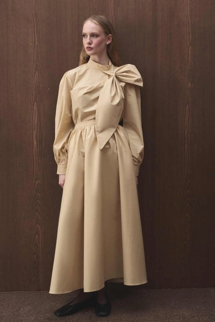 Premium Poplin Balon Butter Yellow Etek