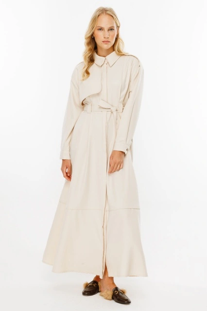 Premium Trenç Taş Elbise