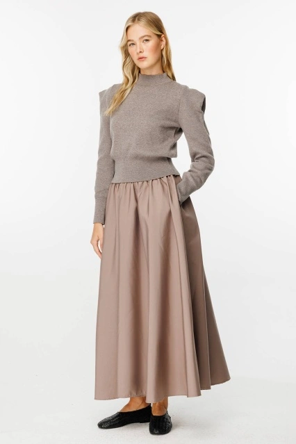 Premium Volumlu Kül Balon Etek