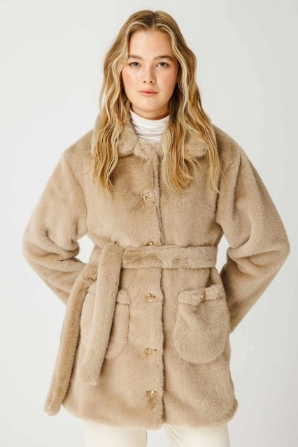 Rosa Kürk Vizon Kaban