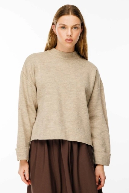 Yüksek Yaka Vizon Kazak