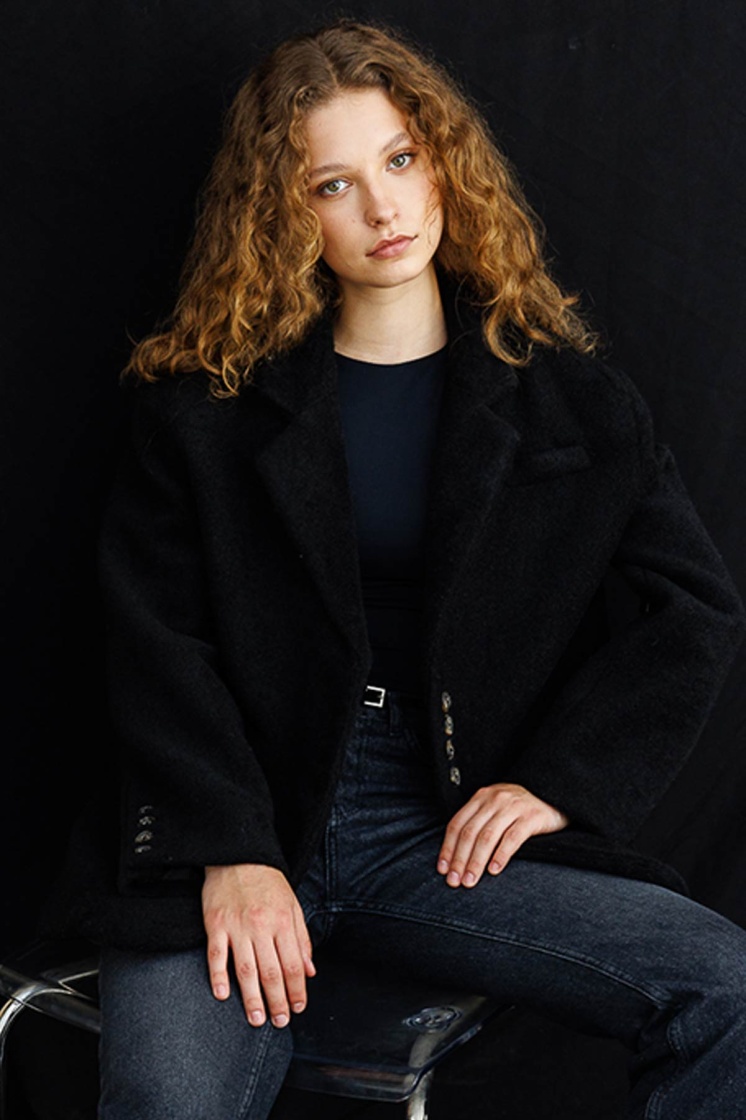 Alaska Kruvaze Siyah Blazer
