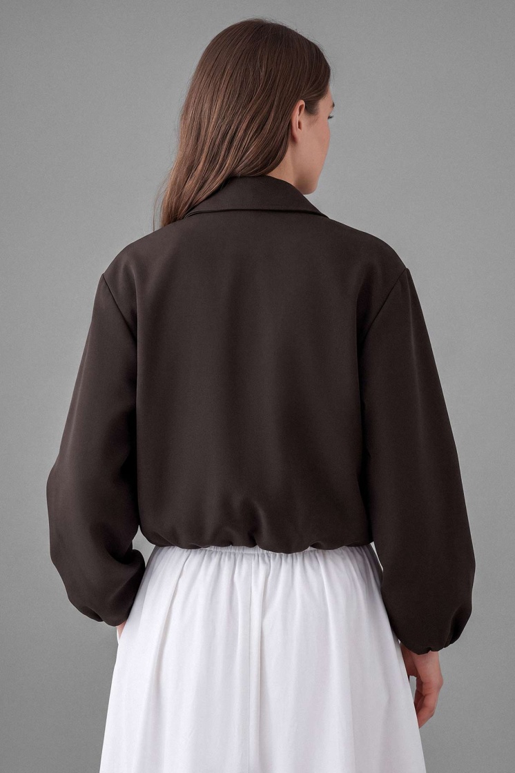 Bomber Kahve Ceket - 5