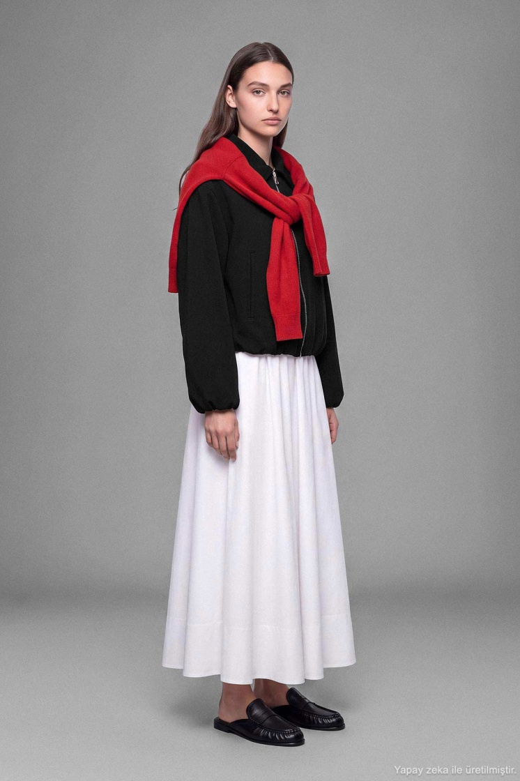 Bomber Siyah Ceket