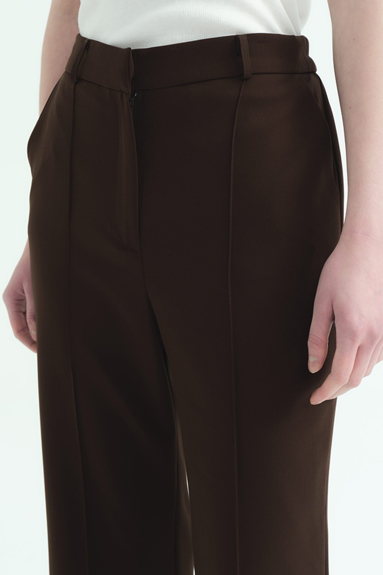 Flare Kahve Pantolon