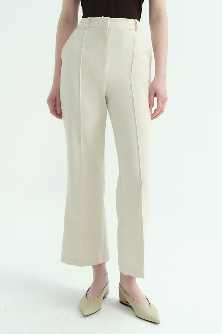 Flare Krem Pantolon
