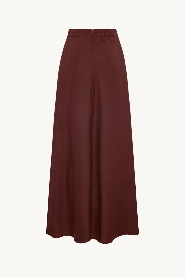 Lyocell Keten Kimono Mercan Etekli Takım - 5