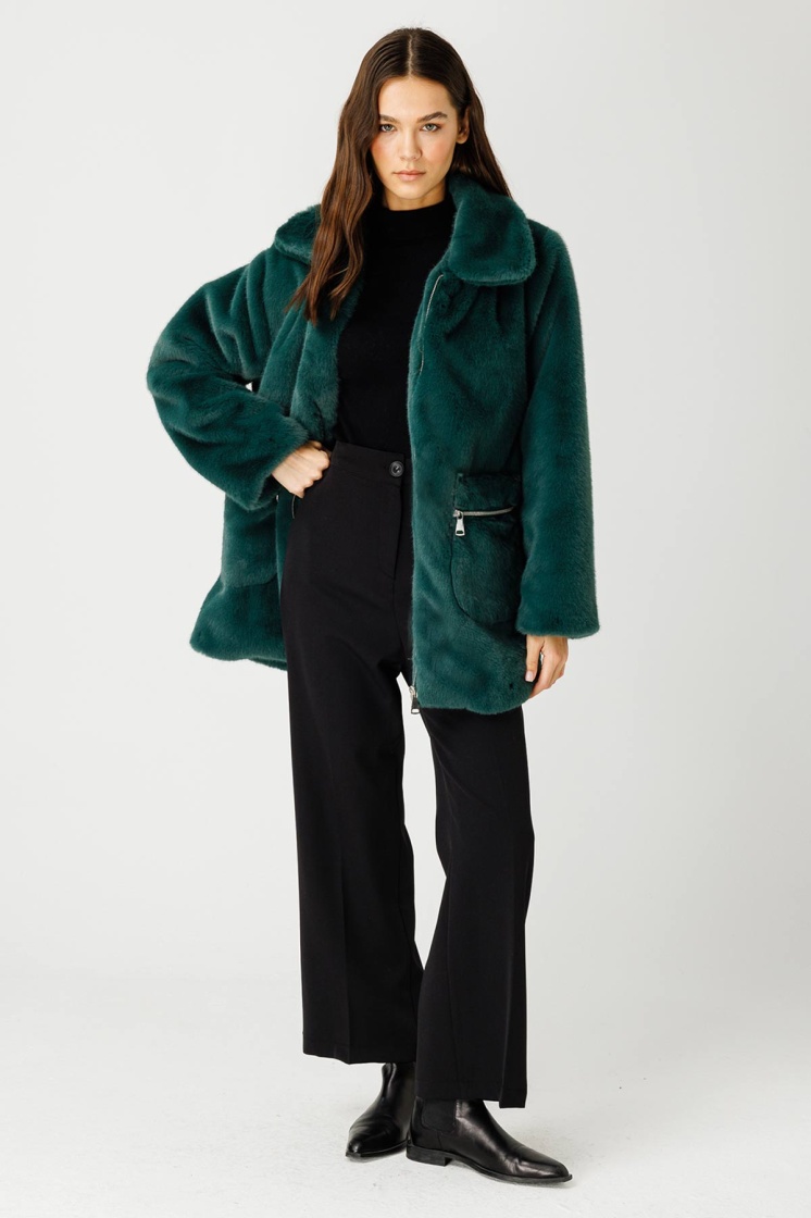 Peluş Yeşil Kaban - 6