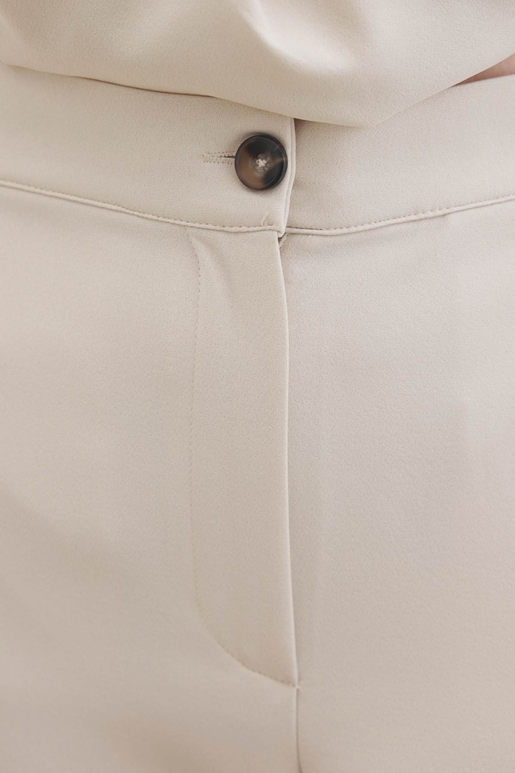 Pile Detaylı Bluz Taş Pantolon Takım - 8