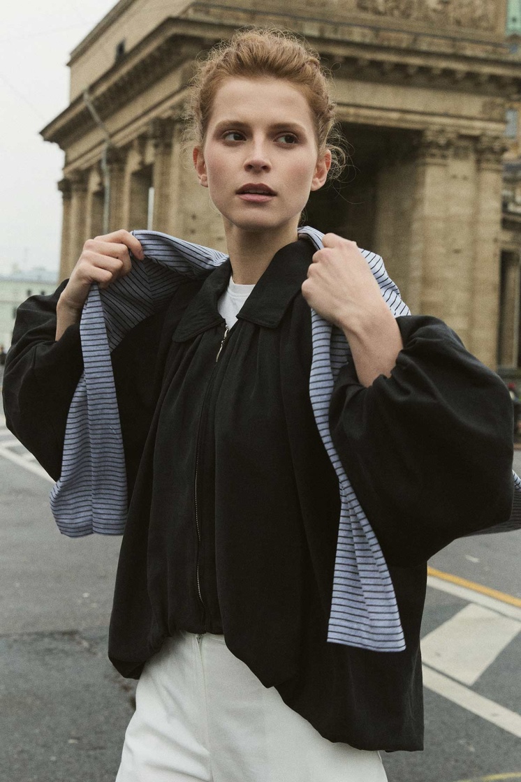 Premium Bomber Siyah Ceket