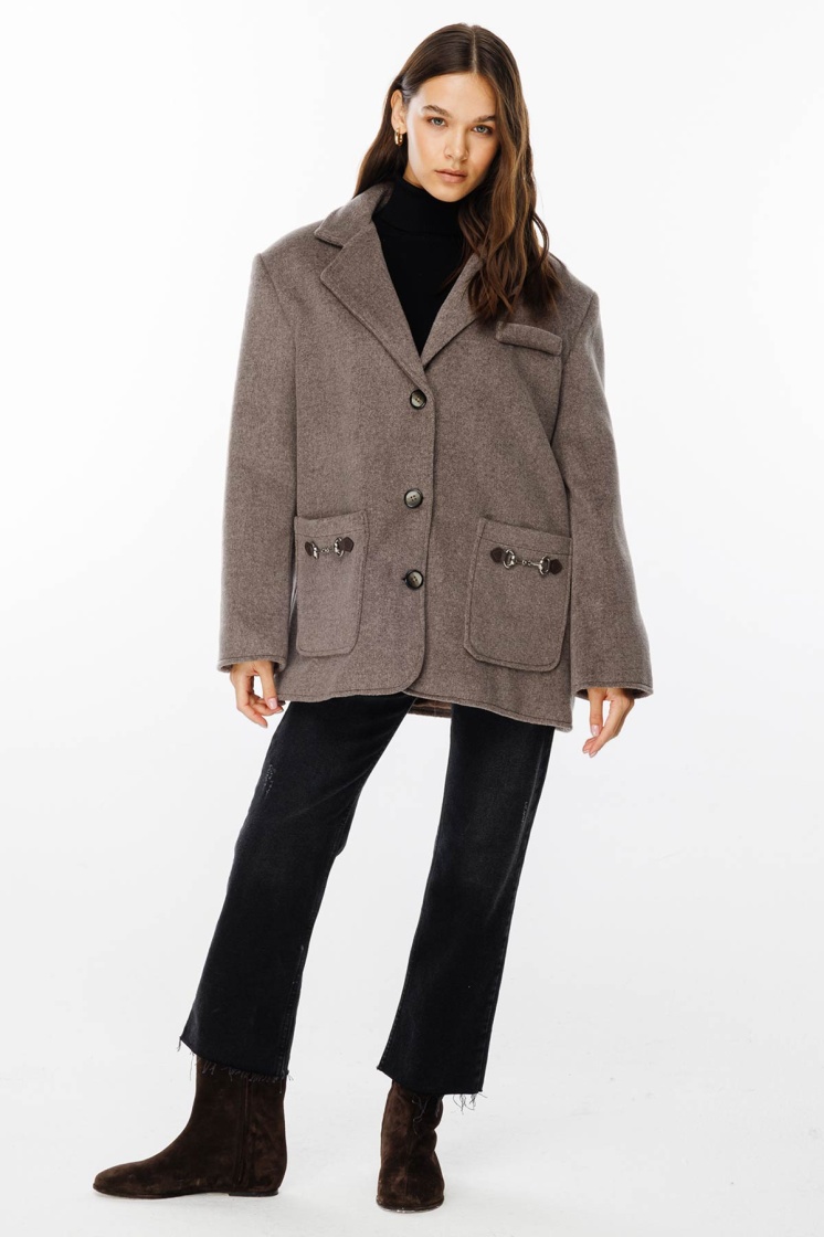 Premium Kasha Kahve Blazer