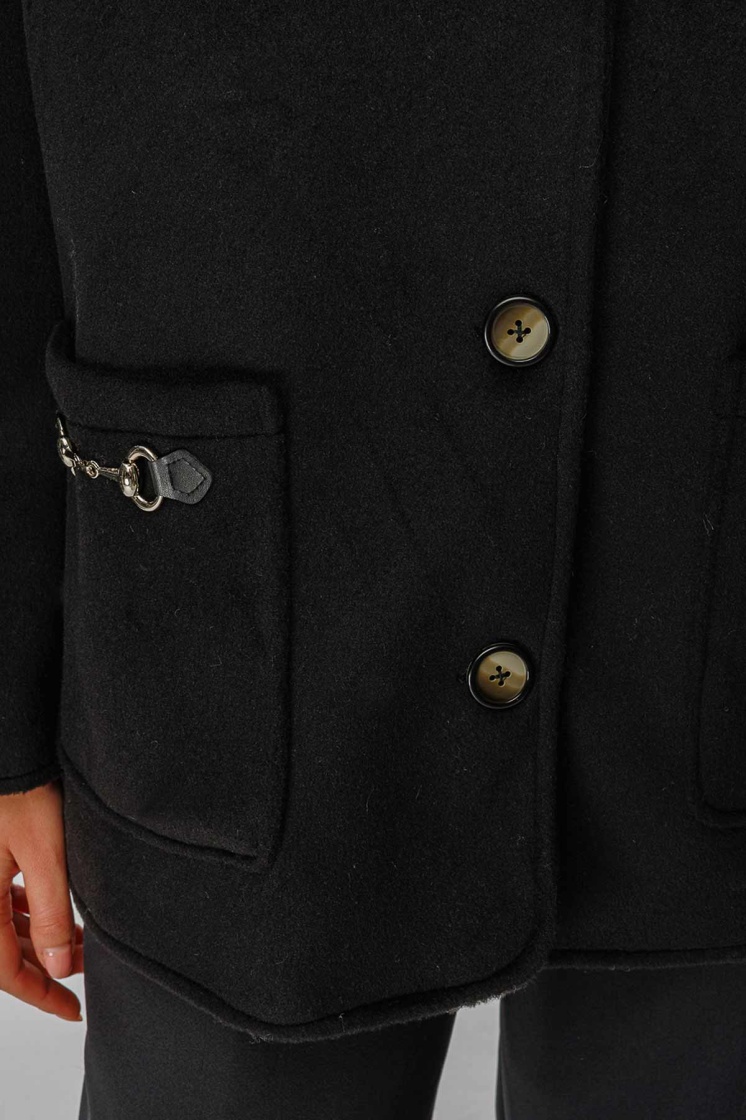 Premium Kasha Siyah Blazer - 6