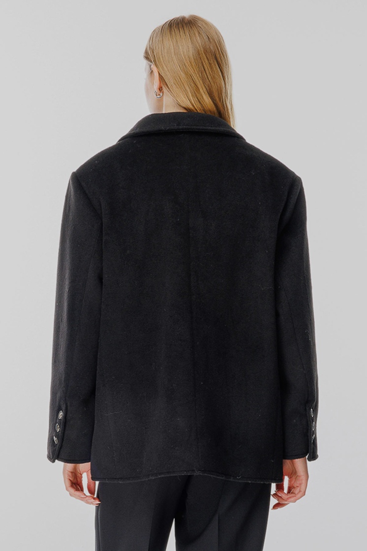 Premium Kasha Siyah Blazer - 8